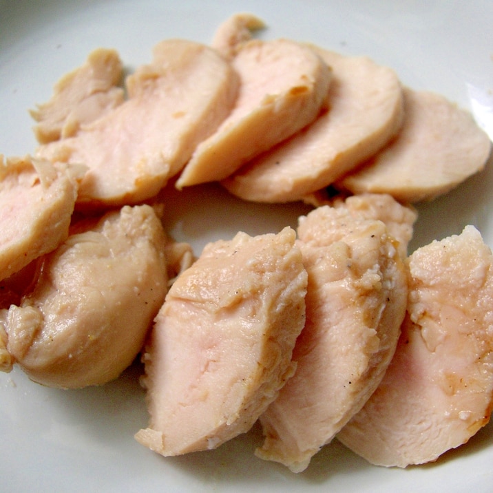 時短 簡単 保温ポット料理 柔らかささ身 レシピ 作り方 By Sparkle 楽天レシピ